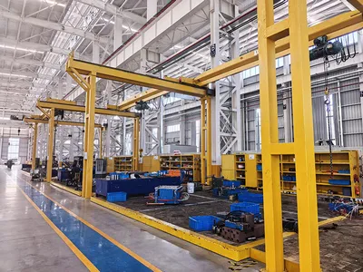 Сборочная зона цеха  