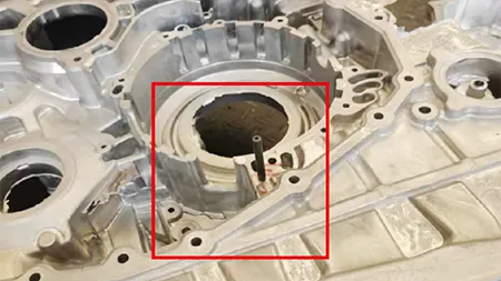 Поломка стержня