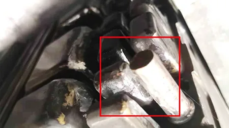 Прилипание материала к пресс-форме